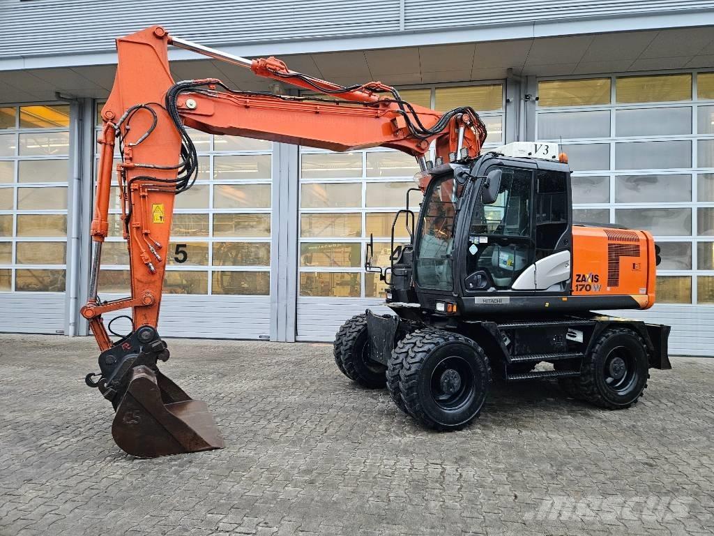 Hitachi ZX170W-5 Hjulgravere