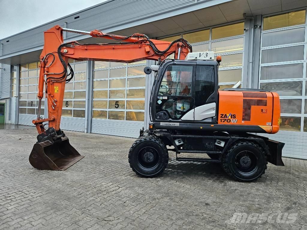 Hitachi ZX170W-5 Hjulgravere