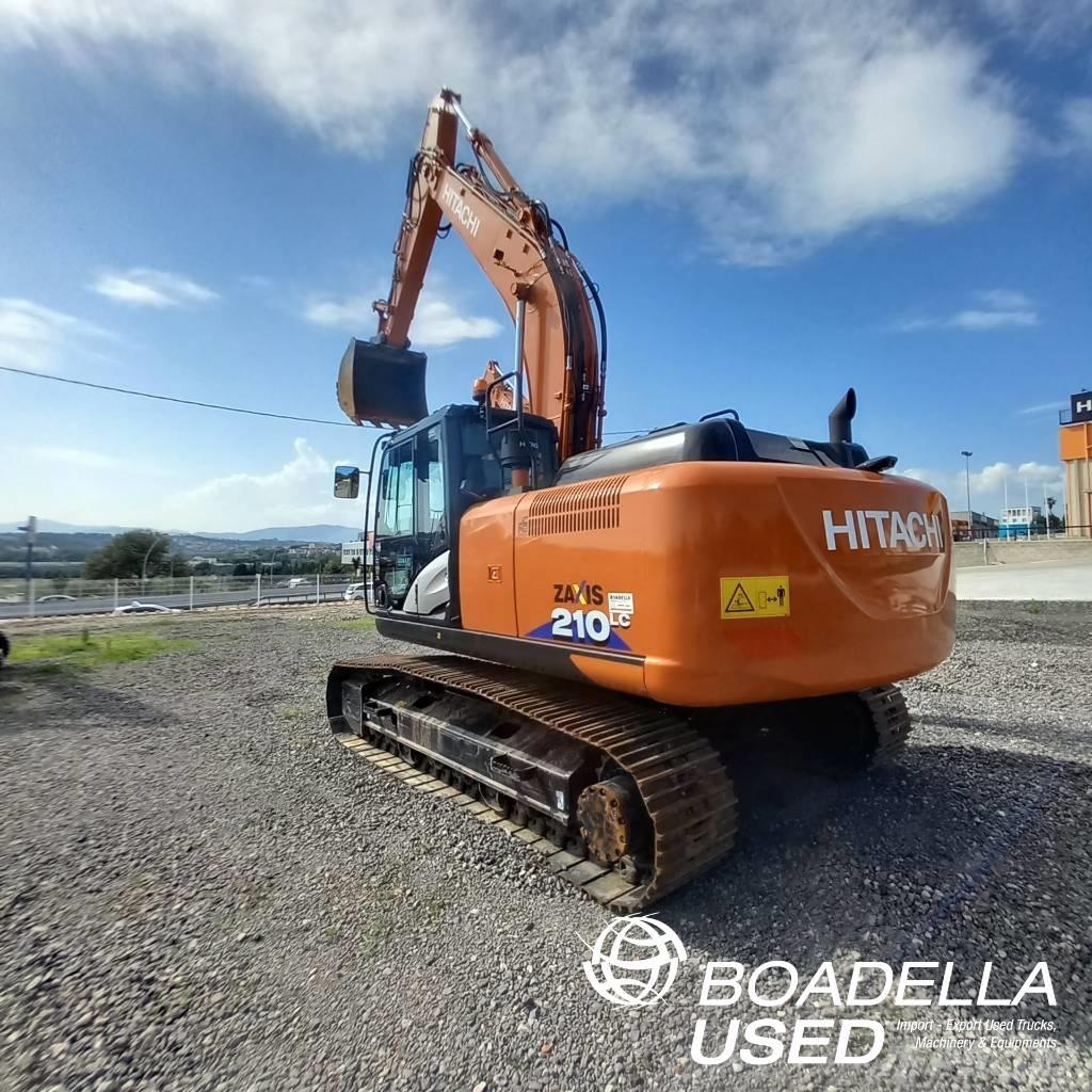 Hitachi ZX 210 LC-6 Beltegraver