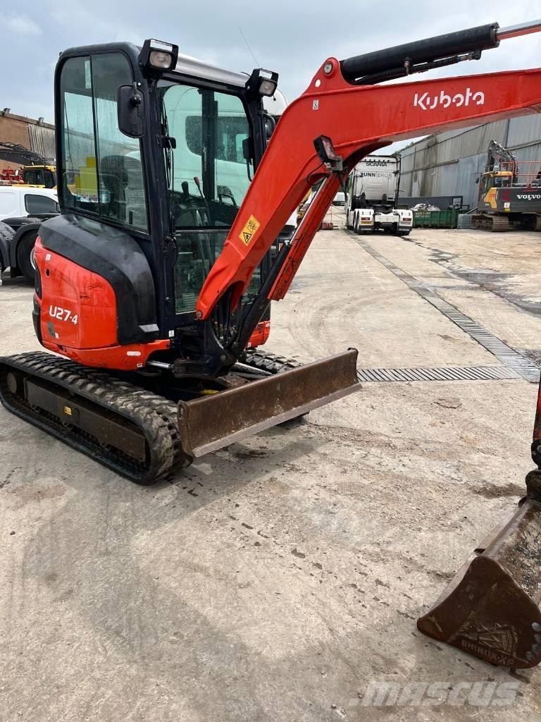 Kubota U 27-4 Minigravere <7t
