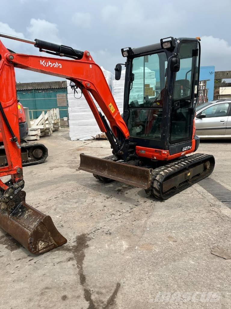 Kubota U 27-4 Minigravere <7t