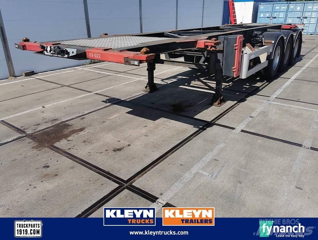 Van Hool 3B2015 Containerchassis Semitrailere
