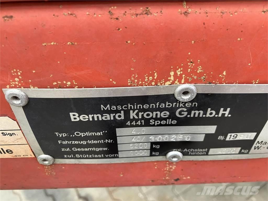 Krone Optimat 4.0 Gjødselspreder