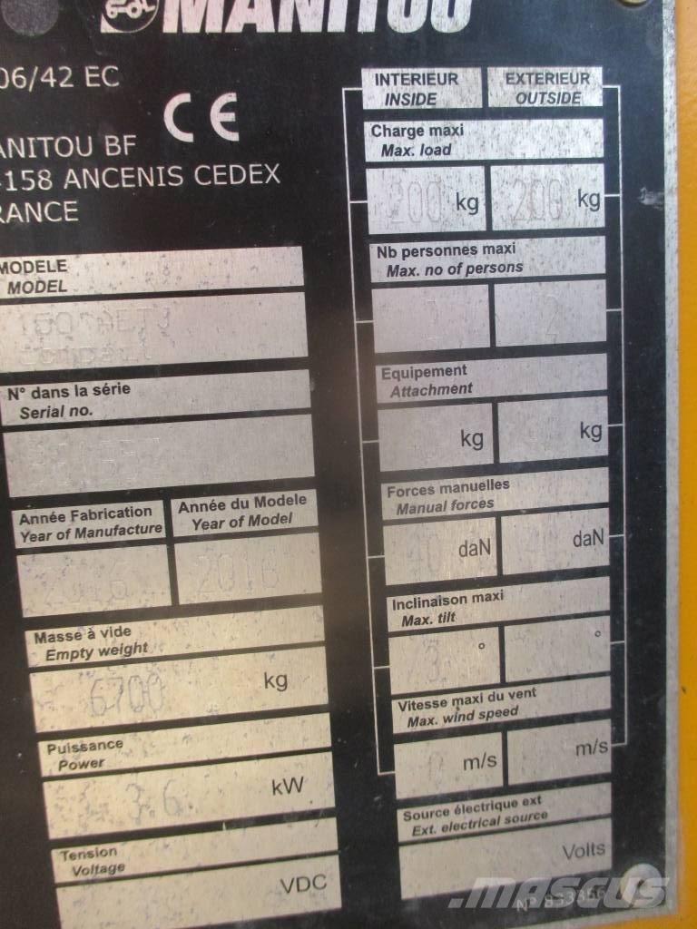 Manitou 150 AET JC Leddede bomlifter