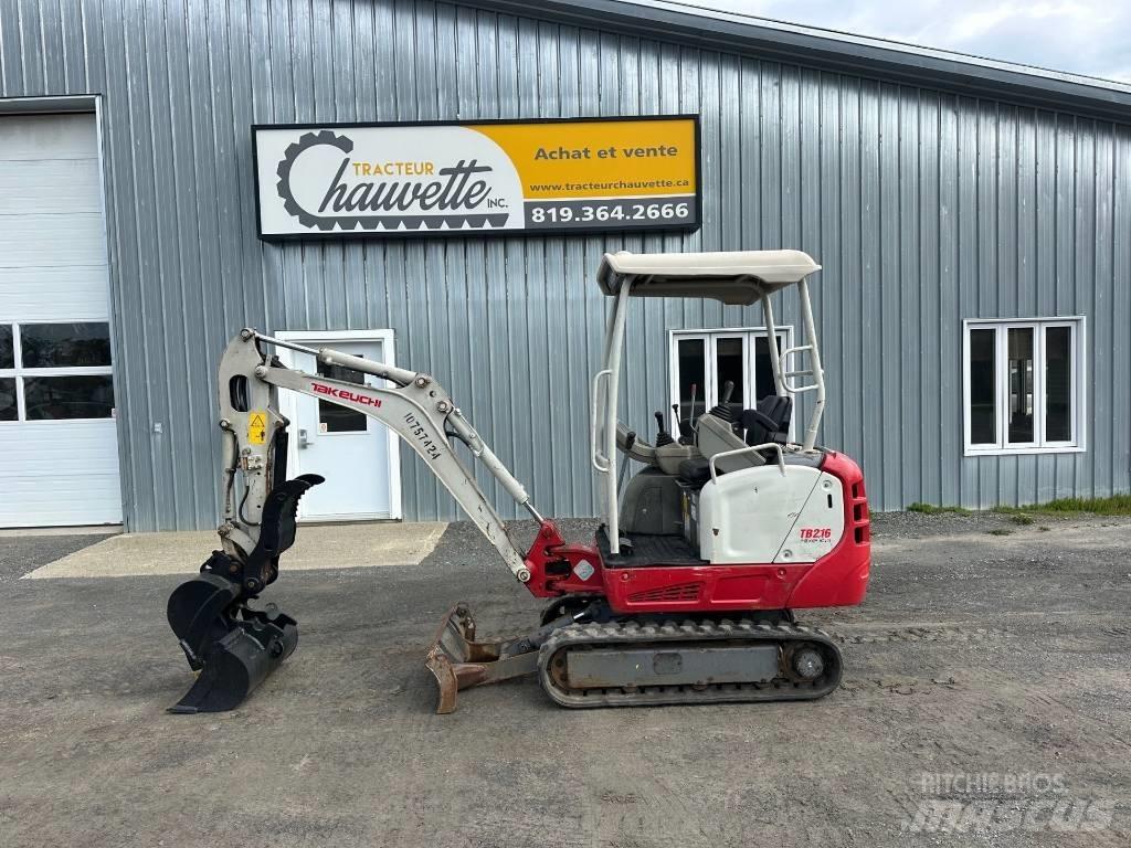 Takeuchi TB 216 Minigravere <7t