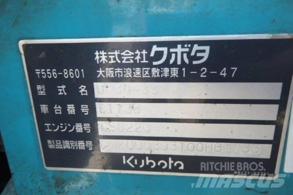 Kubota U-30-3S Minigravere <7t