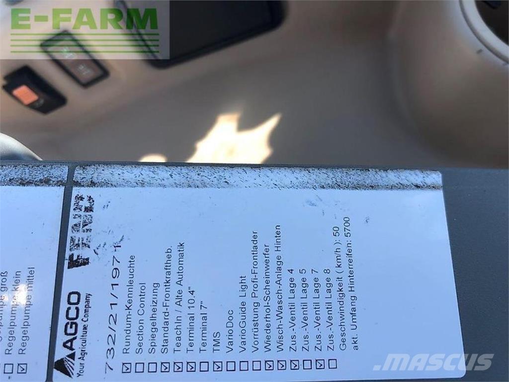 Fendt 714 vario Traktorer