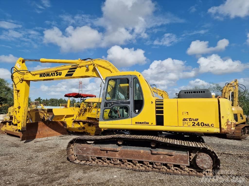 Komatsu PC 240 LC Beltegraver