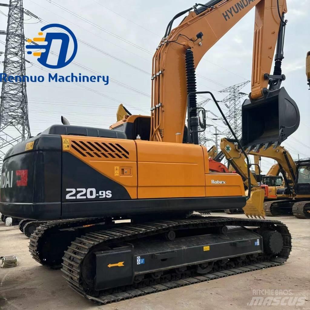 Hyundai R220LC-9S Beltegraver