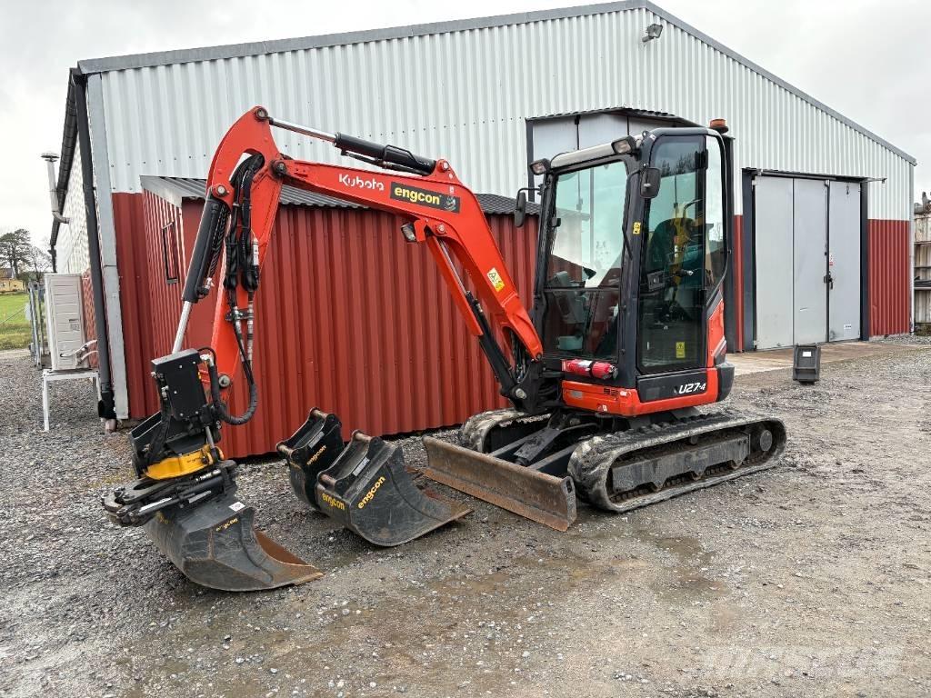 Kubota U27-4 Minigravere <7t