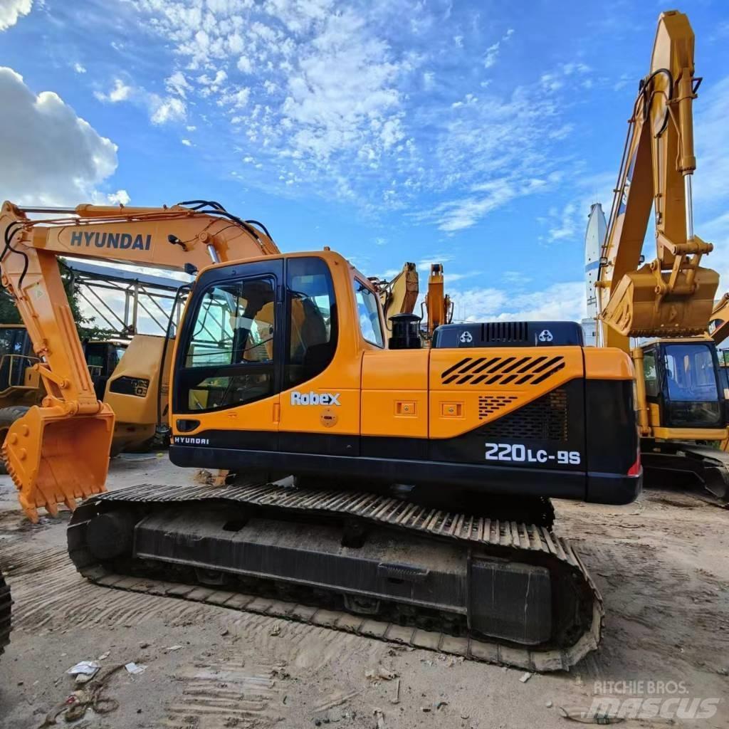 Hyundai 220-9s Beltegraver