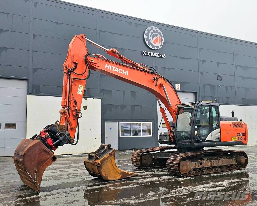 Hitachi ZX 210 LC-6 Beltegraver