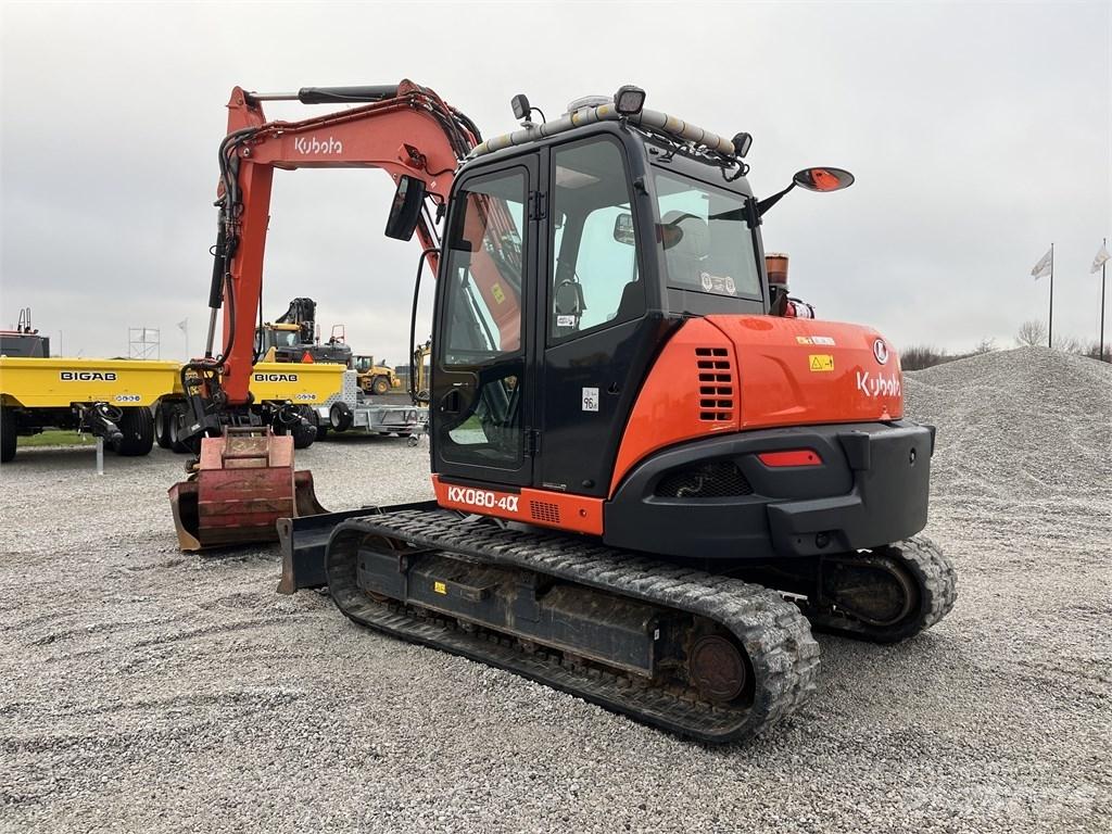 Kubota KX 080-4 Midigravere 7 - 12t