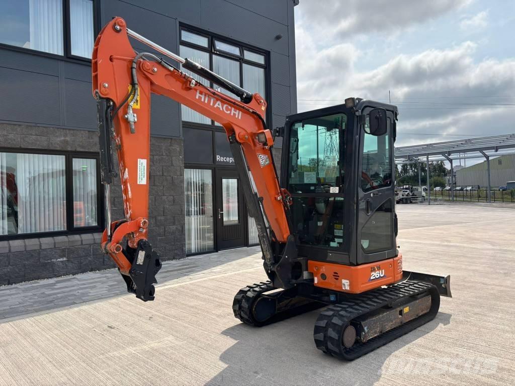 Hitachi ZX 26 U-6 Minigravere <7t