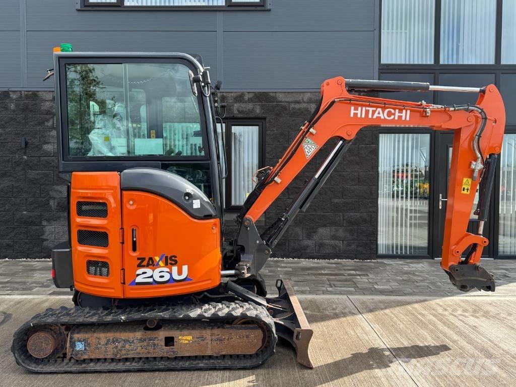 Hitachi ZX 26 U-6 Minigravere <7t