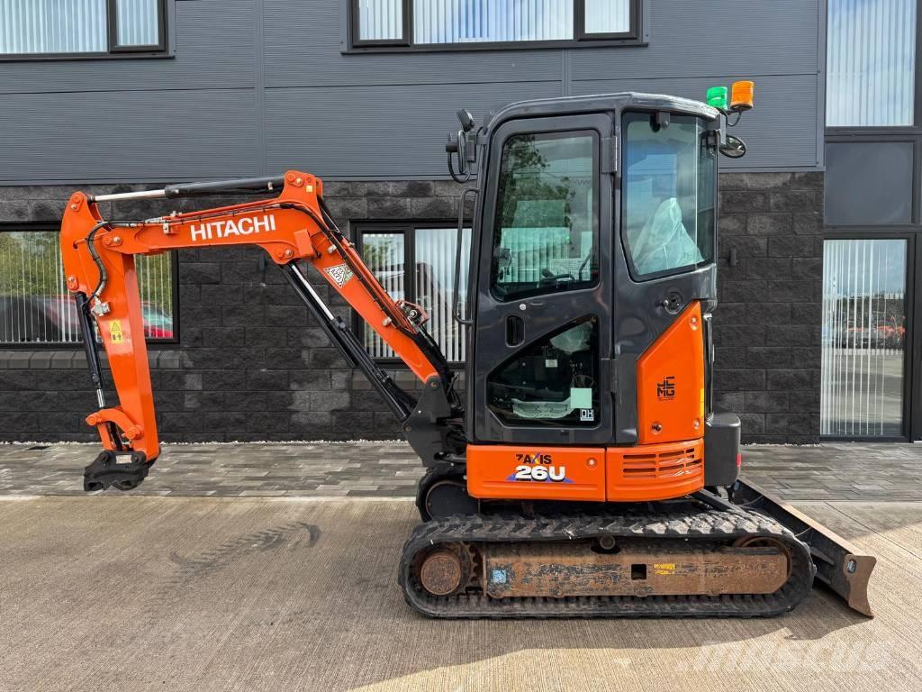 Hitachi ZX 26 U-6 Minigravere <7t