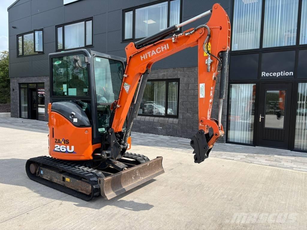 Hitachi ZX 26 U-6 Minigravere <7t