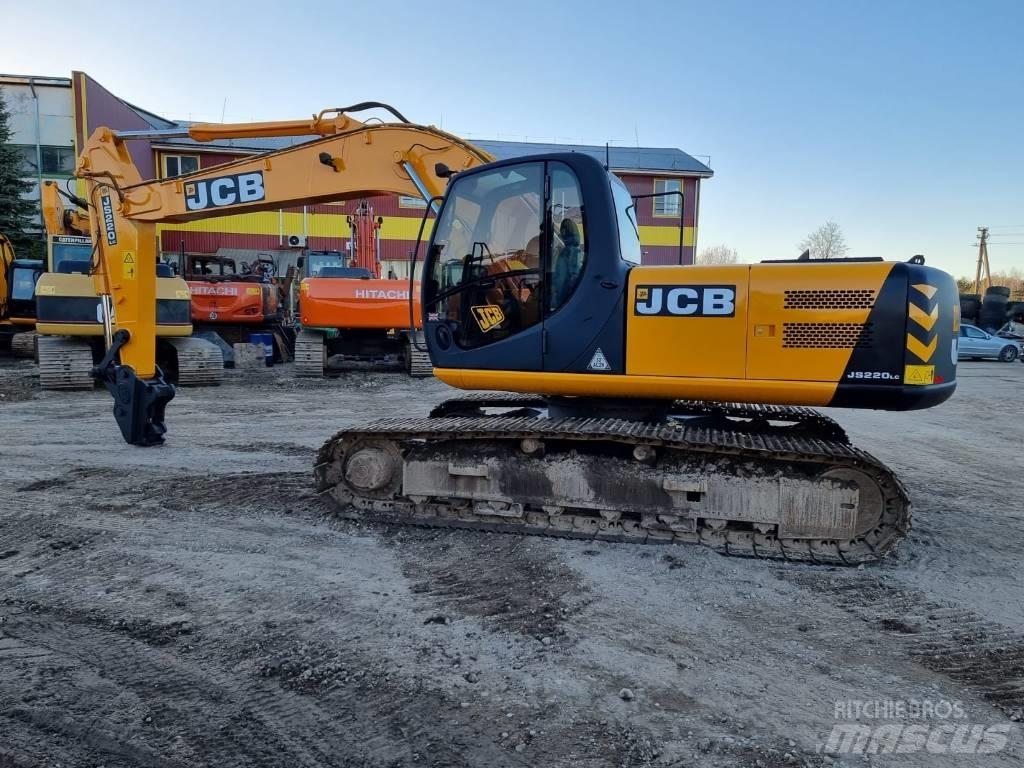 JCB JS 220 LC Beltegraver