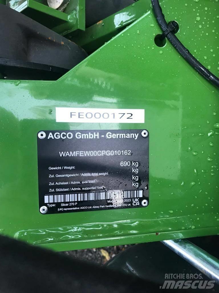 Fendt Slicer 270P Slåmaskiner
