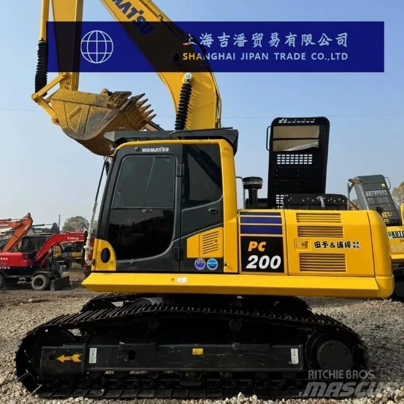 Komatsu PC 200 Beltegraver