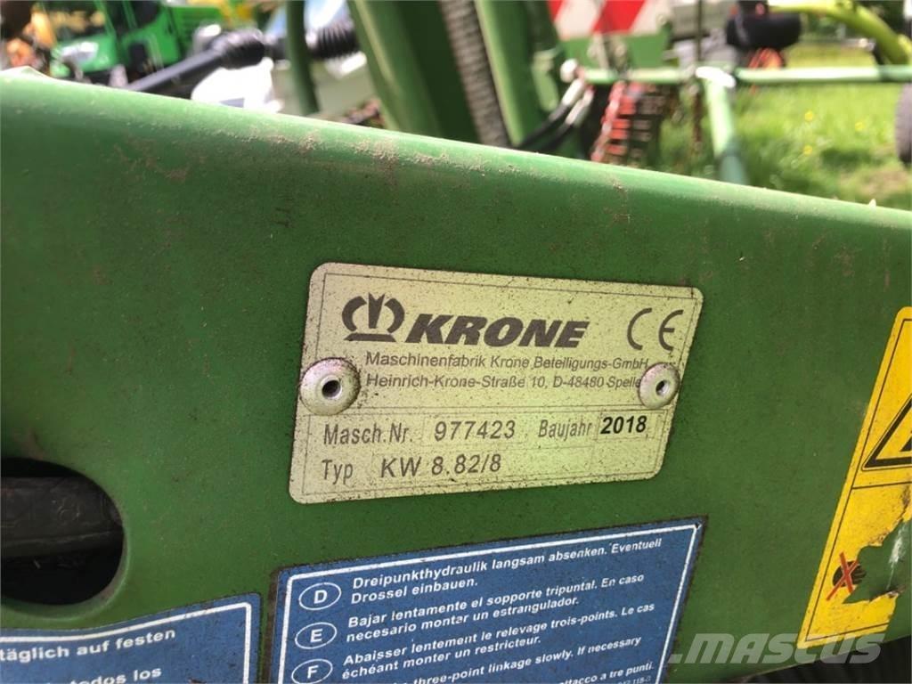 Krone KW 8.82/8 Raker og høyvendere