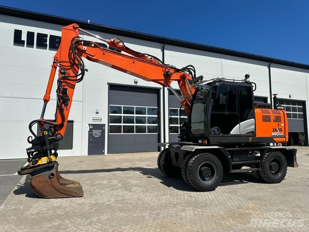 Hitachi ZX 140 W-6 Hjulgravere