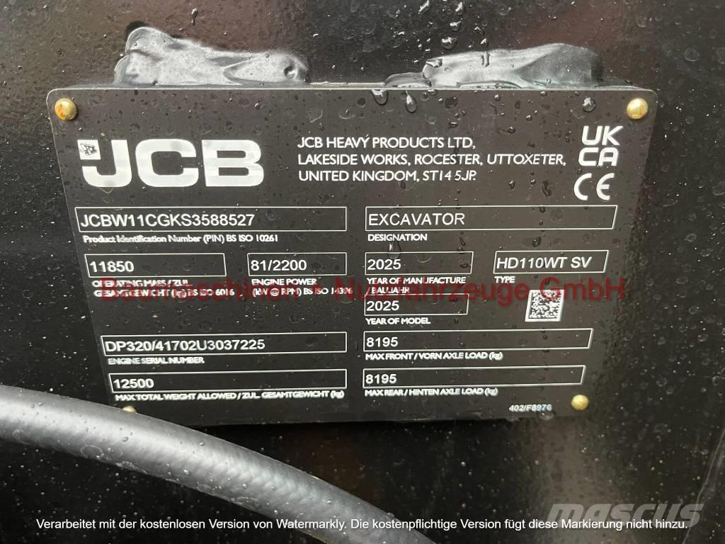 JCB Hydradig 110W Hjulgravere