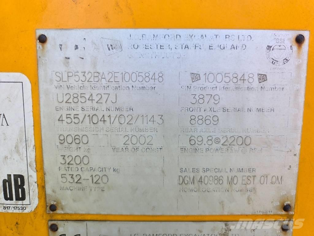 JCB 532-120 Teleskoplastere