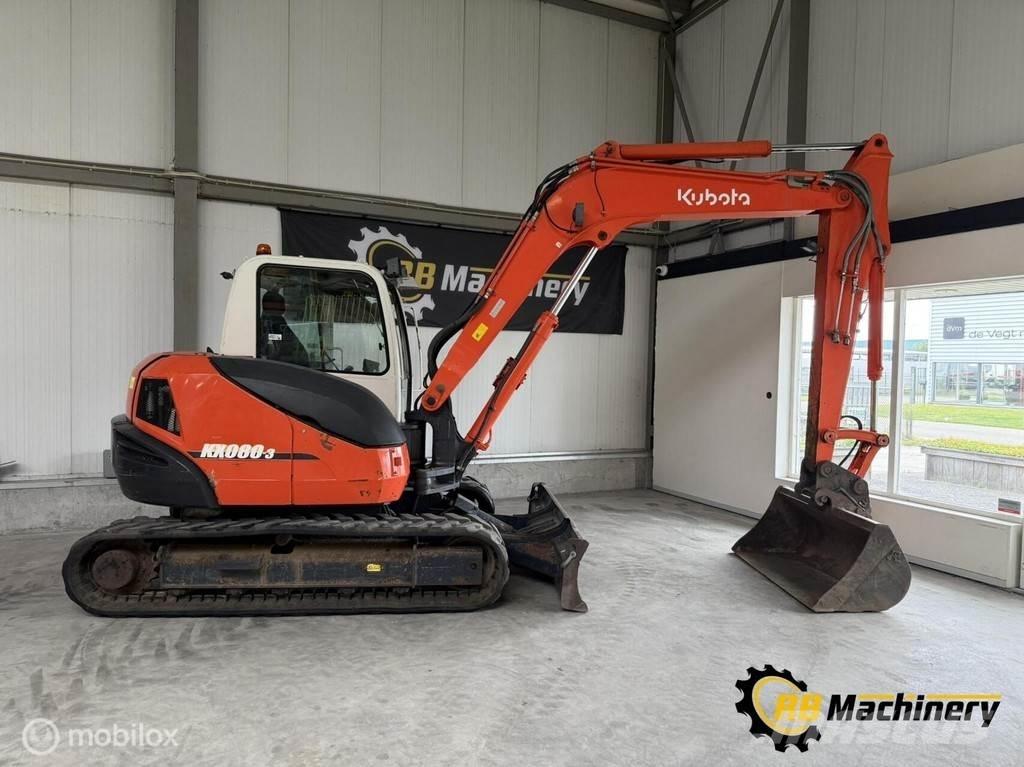 Kubota KX080-3 Midigravere 7 - 12t