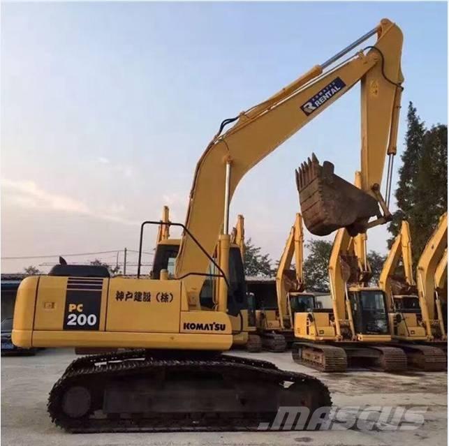 Komatsu pc200-7 Beltegraver