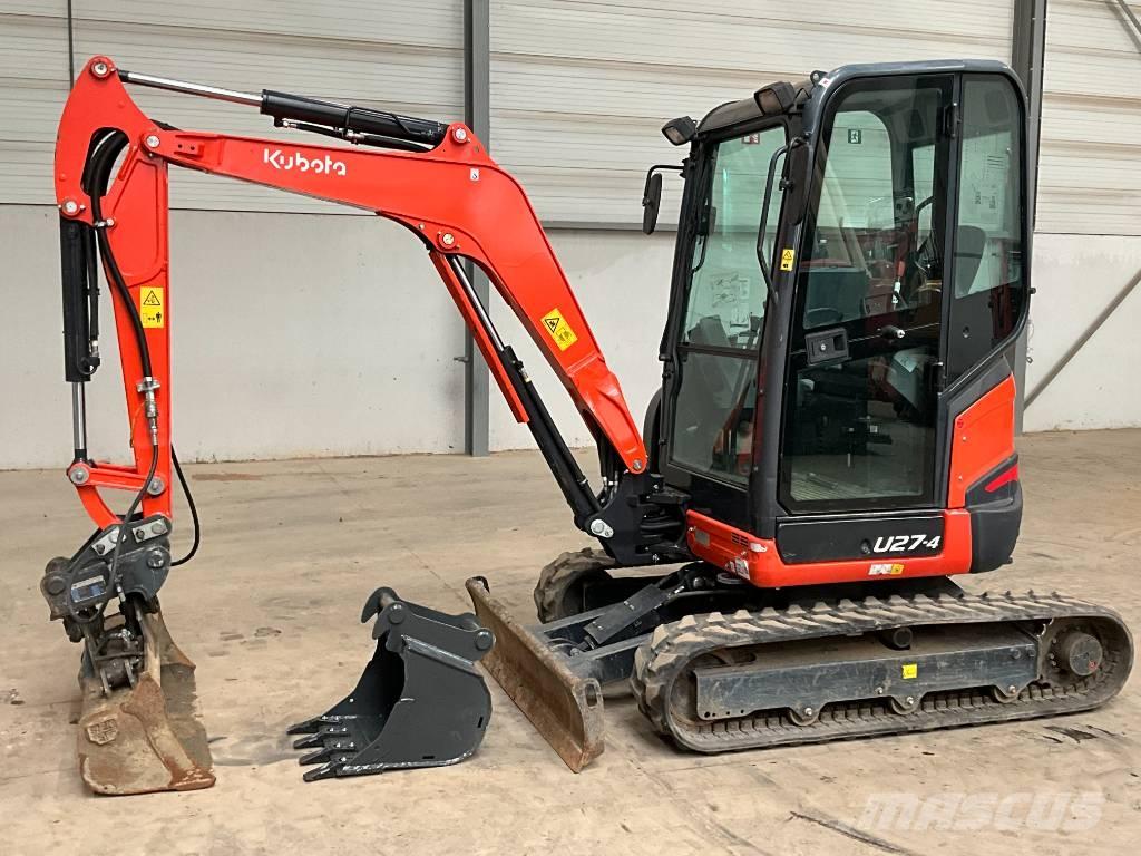 Kubota U 27-4 Minigravere <7t