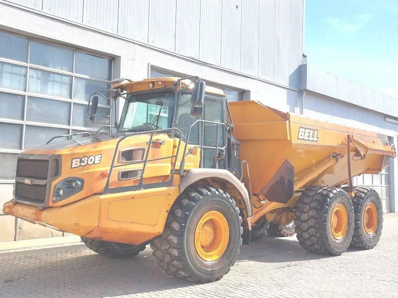 Bell B 30 E Rammestyrte Dumpere