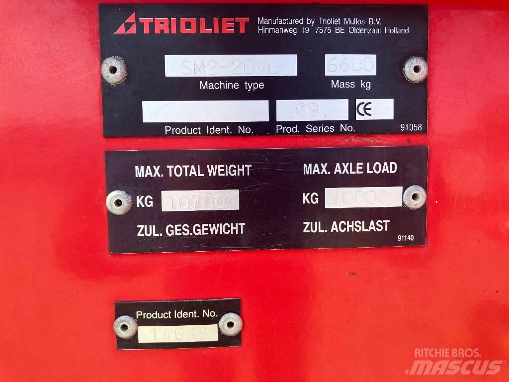 Trioliet SM2 20 VE Fôrutlegger