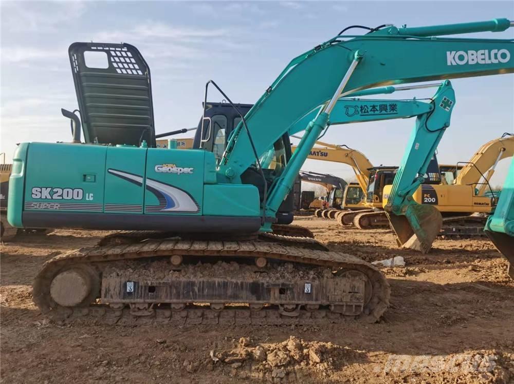 Kobelco SK200 Beltegraver