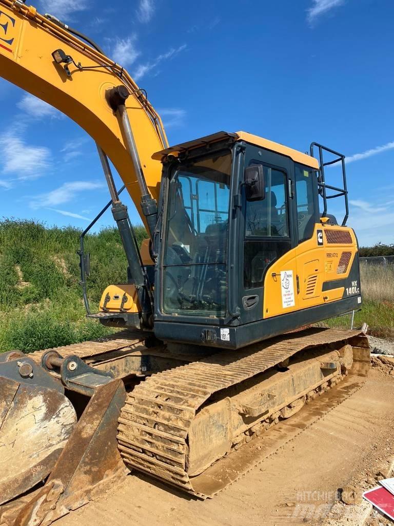 Hyundai HX140LC Beltegraver