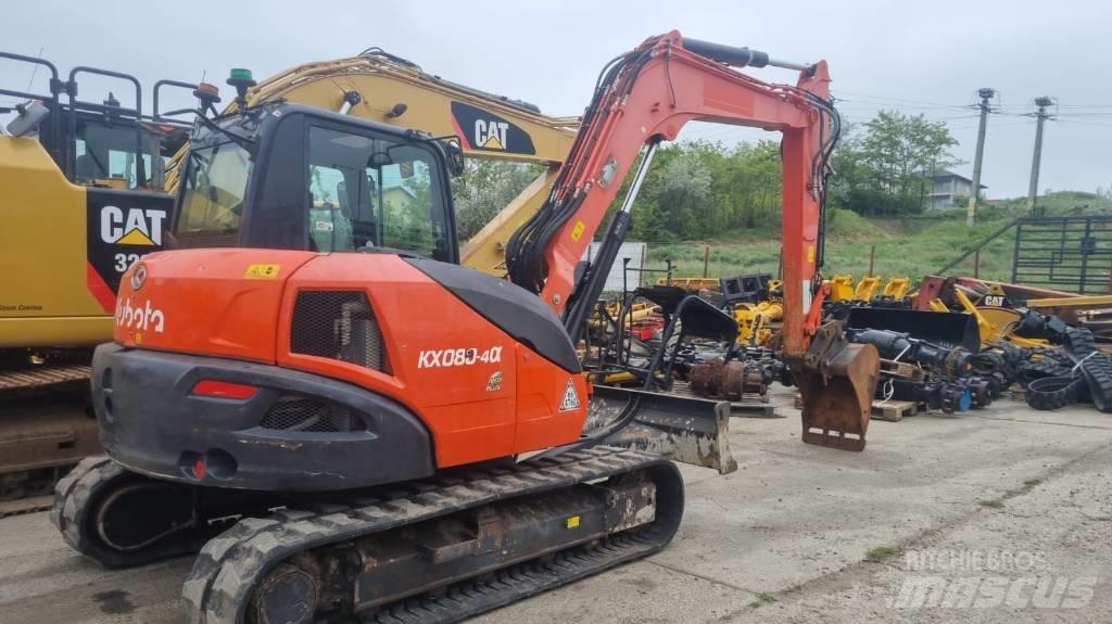 Kubota Kx 080-4 Midigravere 7 - 12t