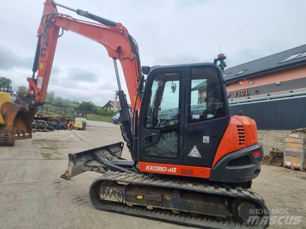 Kubota Kx 080-4 Midigravere 7 - 12t
