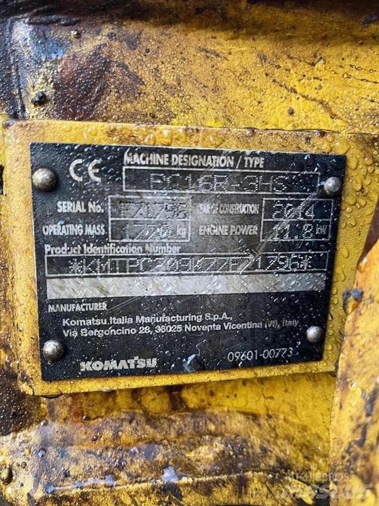 Komatsu PC 16 R-3HS Minigravere <7t