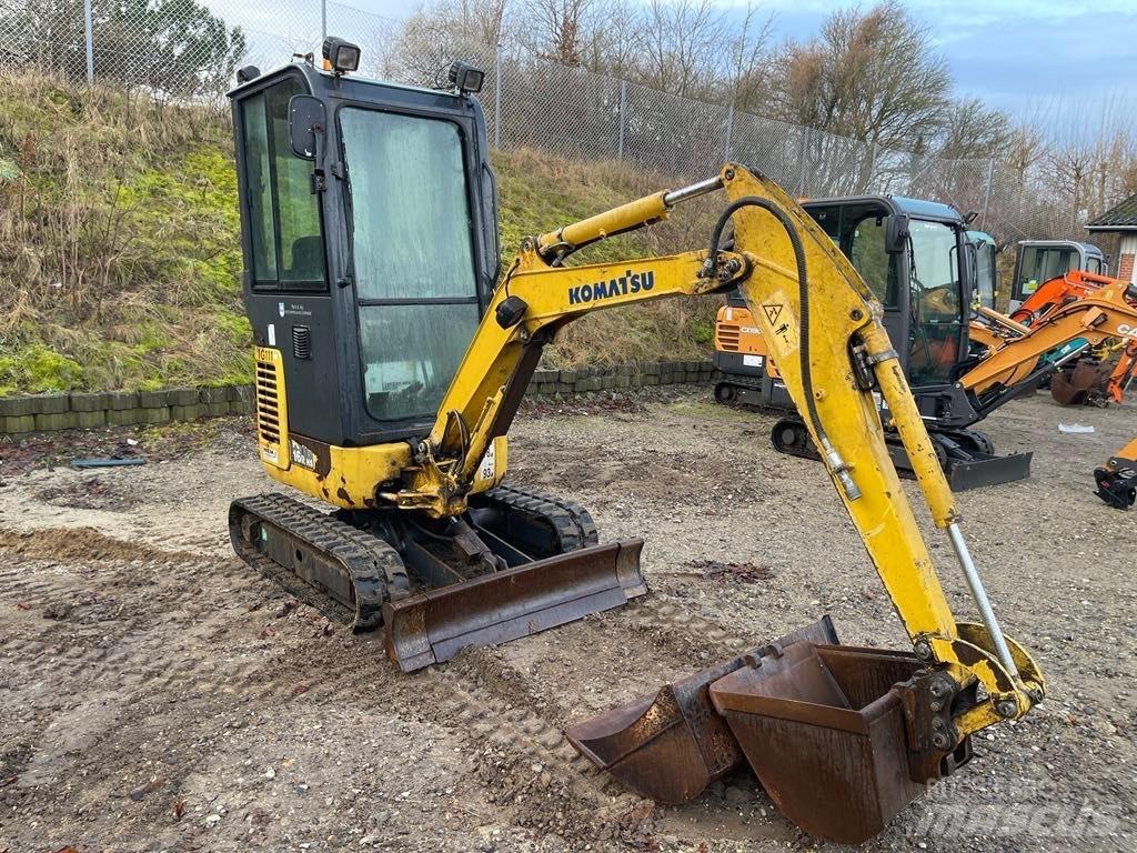 Komatsu PC 16 R-3HS Minigravere <7t