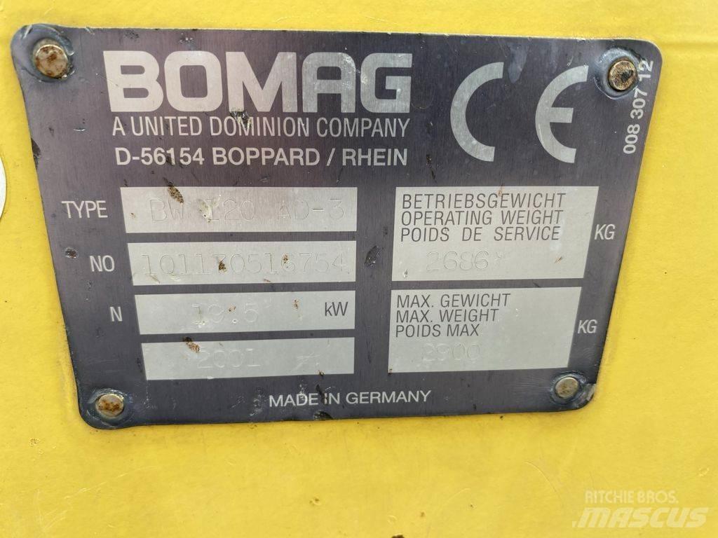 Bomag BW 120 AD Vibroplater