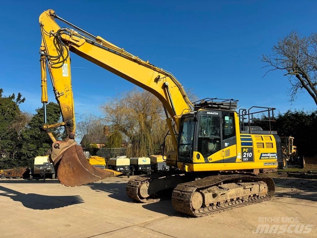 Komatsu PC 210 LC-10 Beltegraver