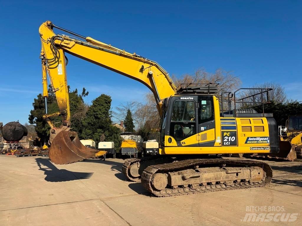Komatsu PC 210 LC-10 Beltegraver