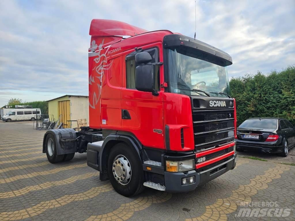 Scania 124 L 420 Trekkvogner