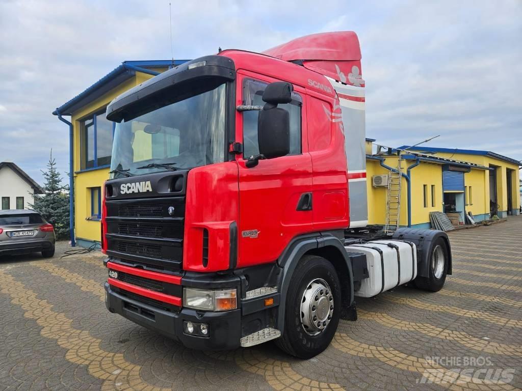 Scania 124 L 420 Trekkvogner