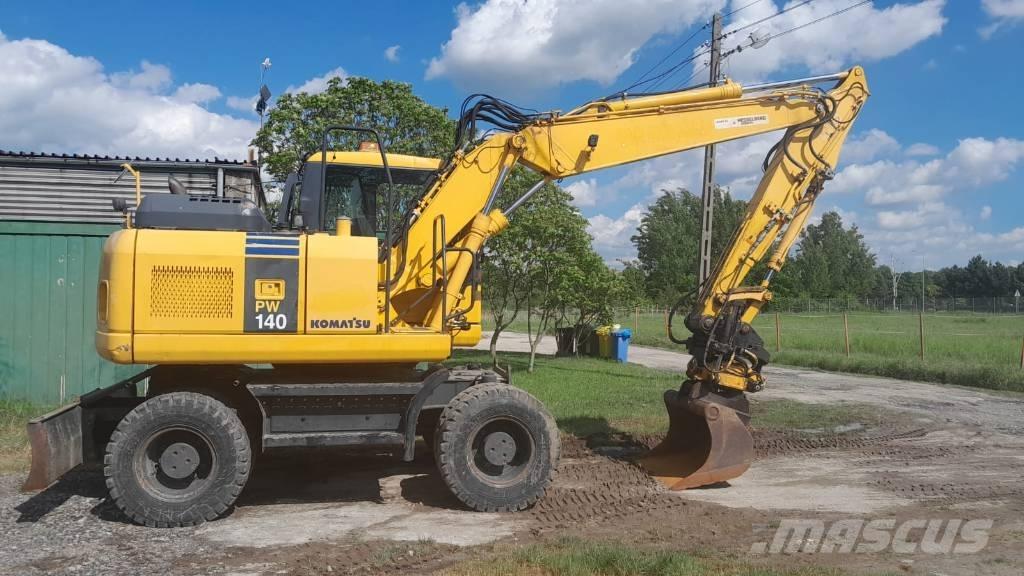 Komatsu PW 140-7 Hjulgravere