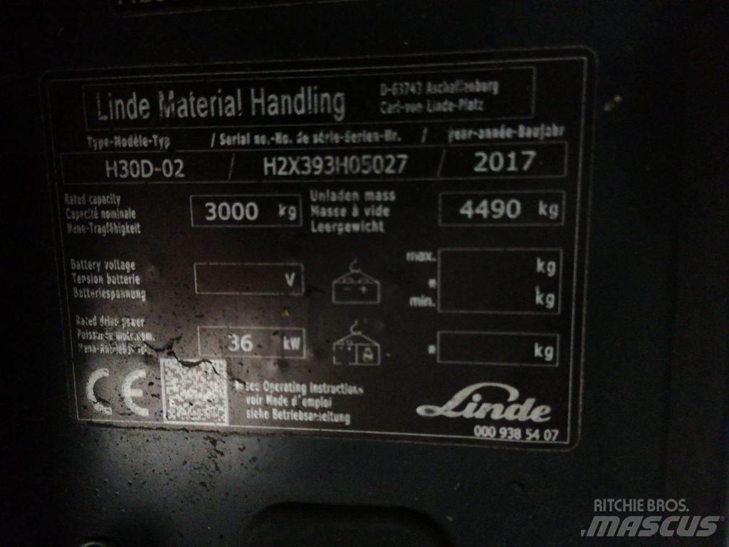 Linde H30D-02 Diesel Trucker