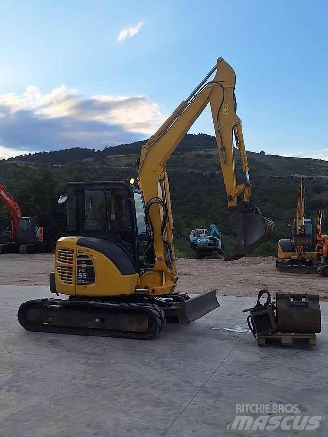 Komatsu PC55 Minigravere <7t