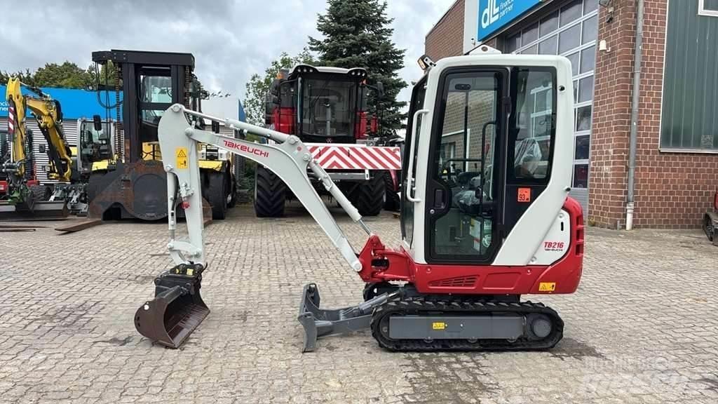 Takeuchi TB216 A Minigravere <7t