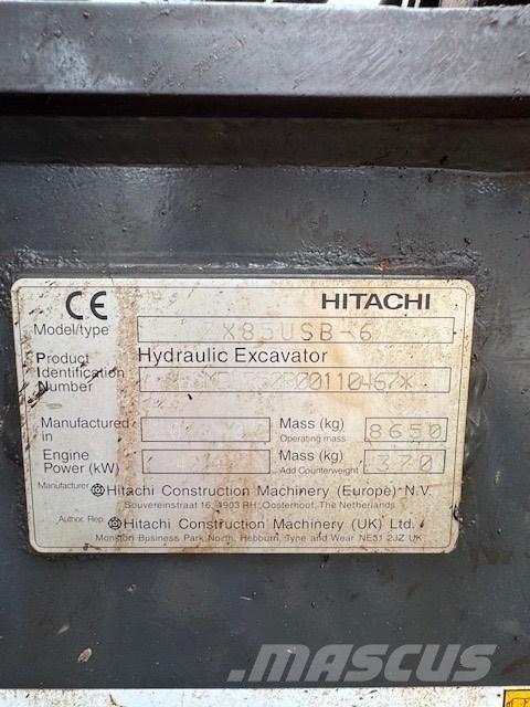 Hitachi ZX 85 USB-6 Midigravere 7 - 12t