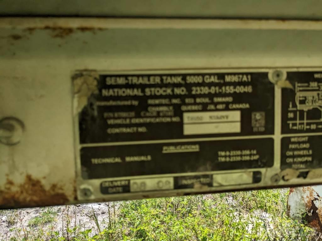 Remtec m67a1 Tanktrailere